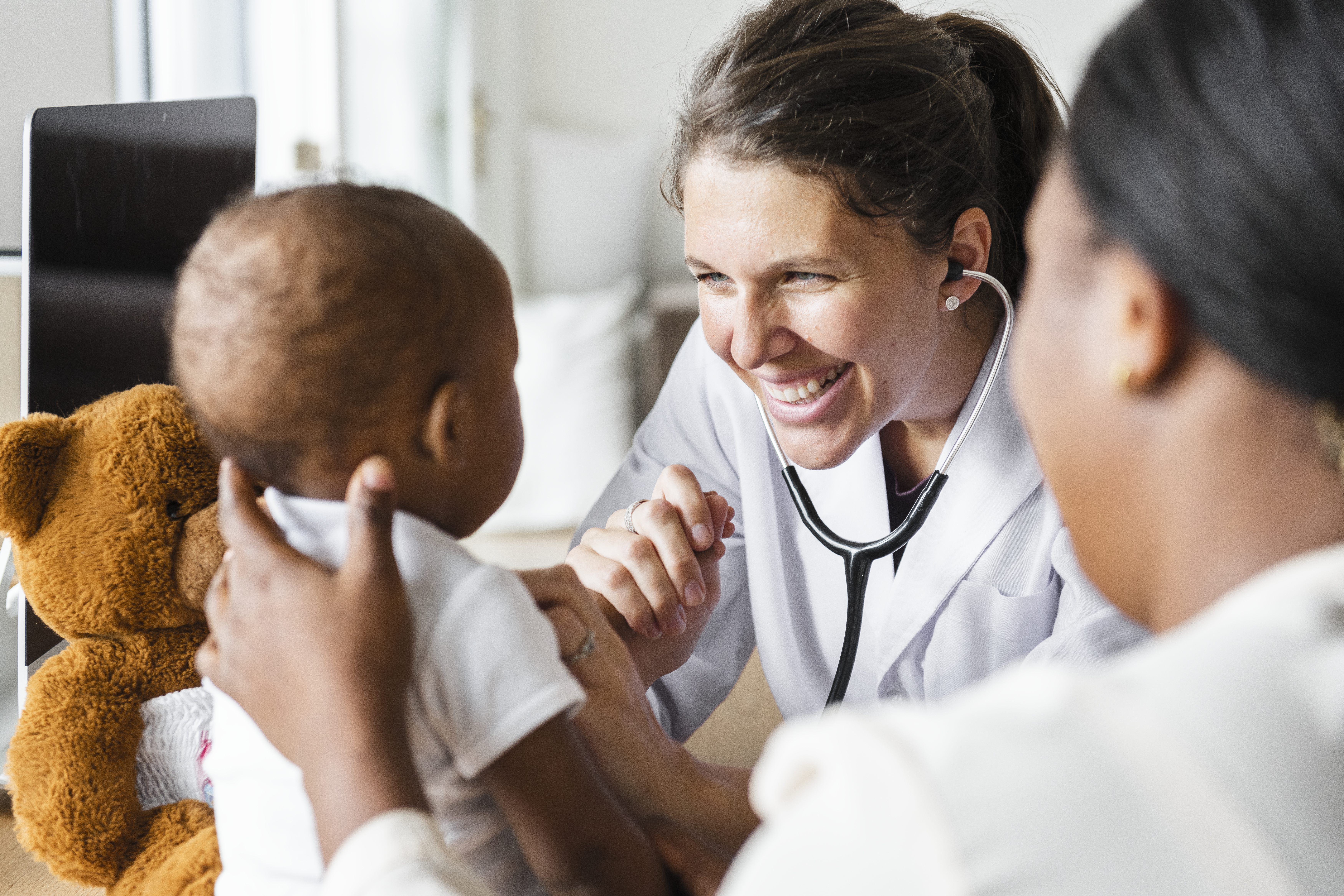 locate practicing pediatric physicians